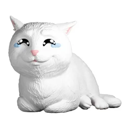 Meme: Crying Cat 3 inch Figure | 0733494992574