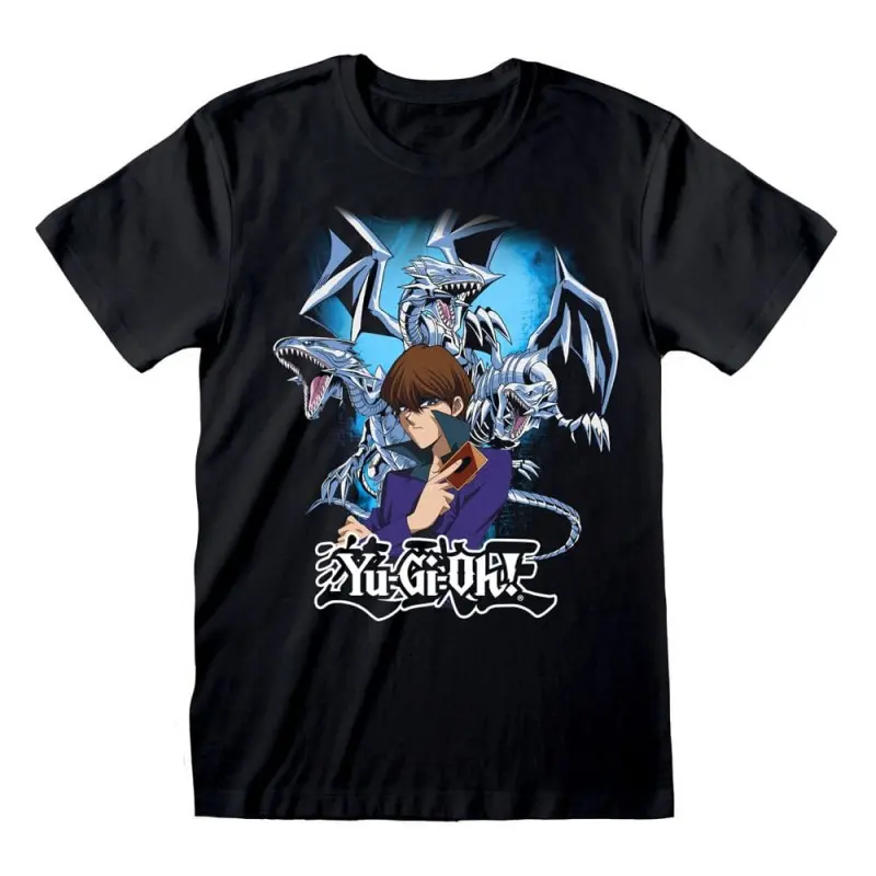 Yu-Gi-Oh! T-Shirt Kaiba Blue Eyes (M) | 5056688563479