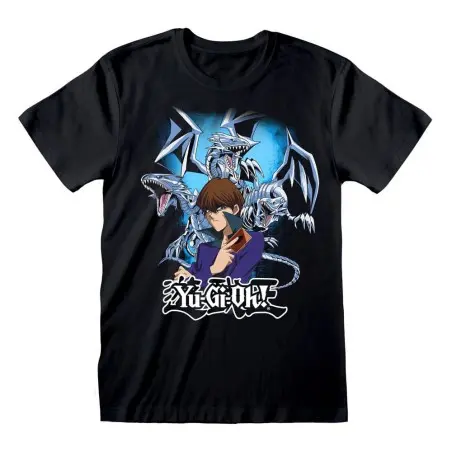 Yu-Gi-Oh! T-Shirt Kaiba Blue Eyes (M) | 5056688563479