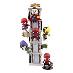 Spider-Man présentoir figurines mini Hero Box Tower Series 2 8 cm (6) | 4895217501589