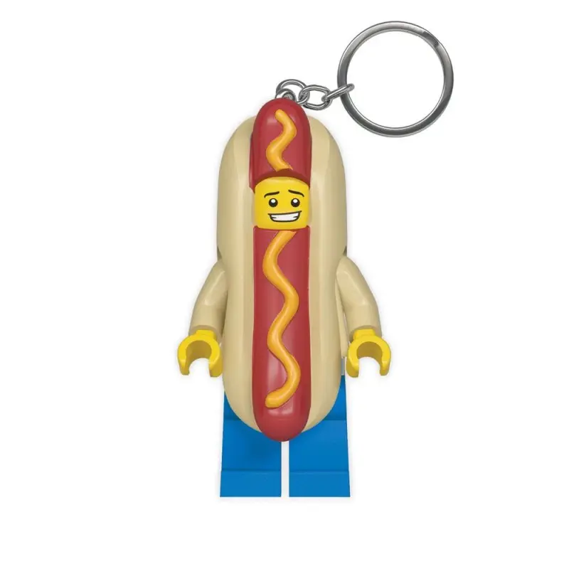 LEGO Classic porte-clés lumineux Hot Dog 8 cm | 4895028520731