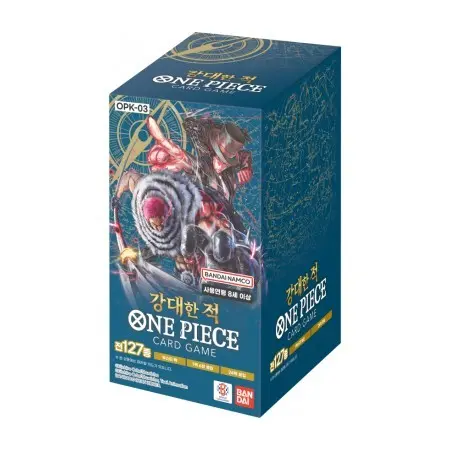 One Piece Card Game - Pillars of Strength ( OPK-03 ) Display 24 boosters - KOR | 8809482999046