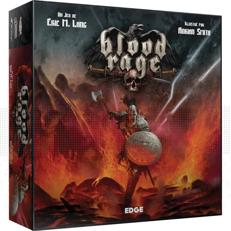 Spel: Blood Rage
Uitgever: CMON / Edge 
Engelse versie