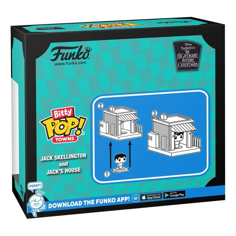 L´etrange Noël de Mr. Jack Bitty POP! Town Vinyl figurine Jack at Home | 0889698836838