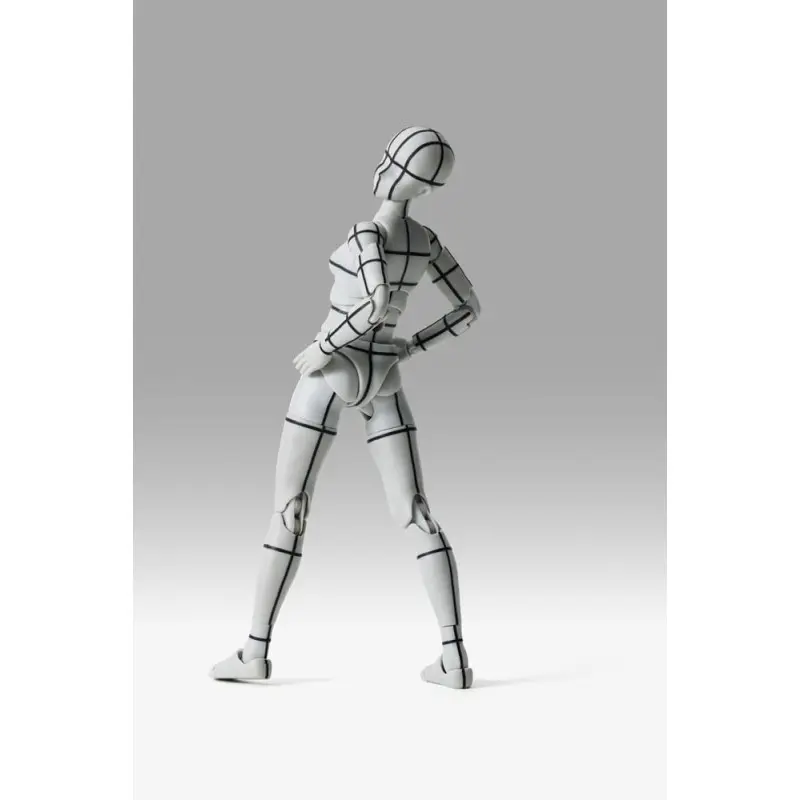 Figurine S.H.Figuarts Body-Chan Sports Edition Wire Frame (Gray Color Ver.) 15 cm  | 4573102673084