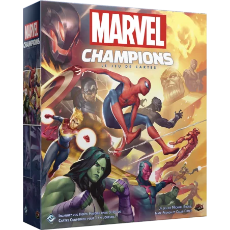 jeu : Marvel Champions : Le Jeu de Cartes éditeur : Fantasy Flight Games version française