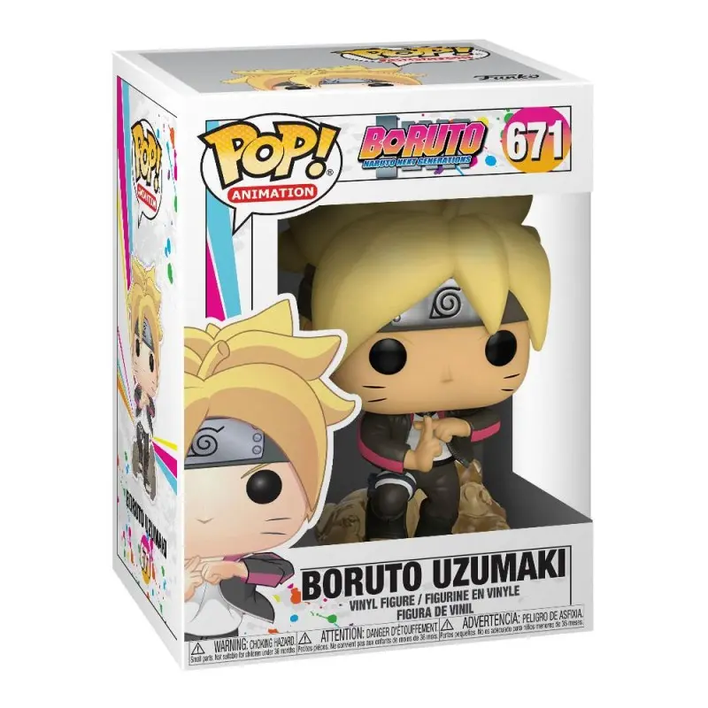 Boruto: Naruto Next Generations Figurine POP! Animation Vinyl Boruto Uzumaki 9 cm | 0889698454285