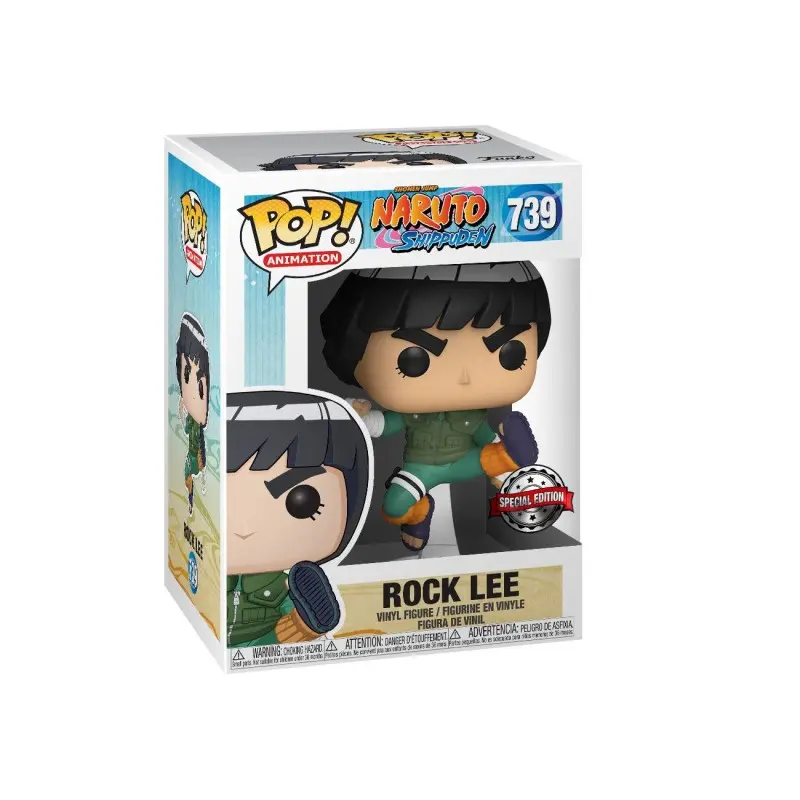 Naruto Figurine POP! Animation Vinyl Rock Lee 9 cm | 0889698475785