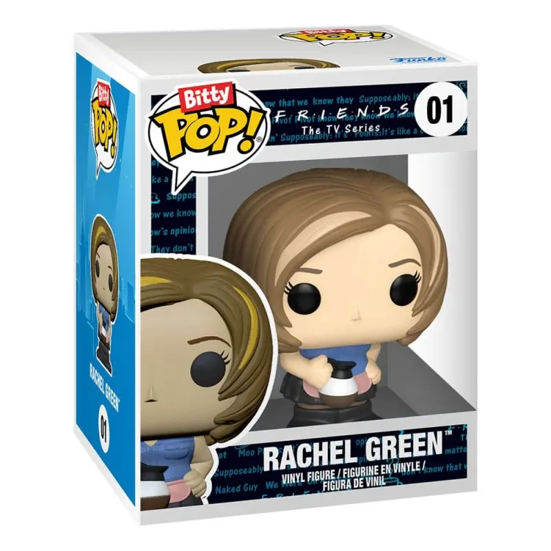 Friends Bitty POP! Town Vinyl Figure Rachel at Central Perks 2.5cm | 0889698836890