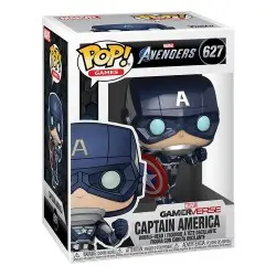 Marvel's Avengers (2020 video game) POP! Marvel Vinyl Figurine Captain America 9 cm | 0889698477574