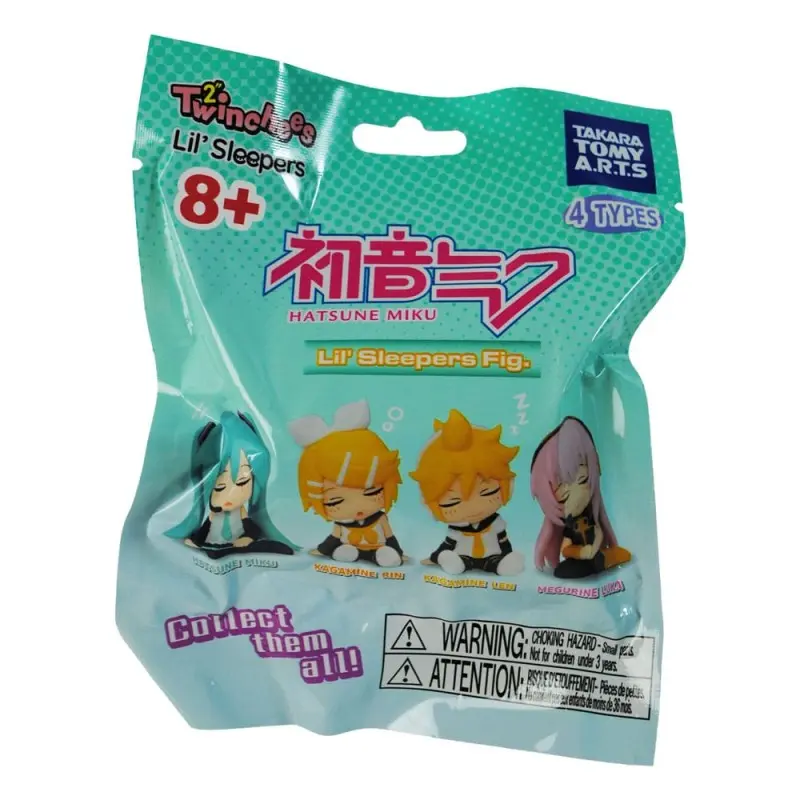 Hatsune Miku assortiment figurines Twinchees Lil' Sleepers 5 cm (24) | 0810059731349