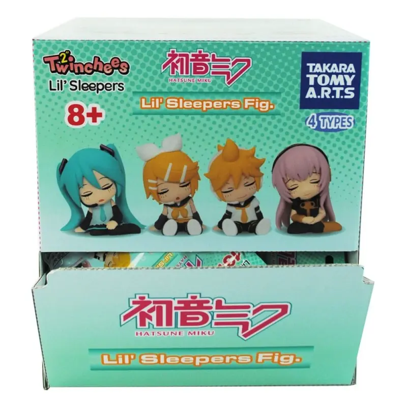 Hatsune Miku assortiment figurines Twinchees Lil' Sleepers 5 cm (24) | 0810059731349