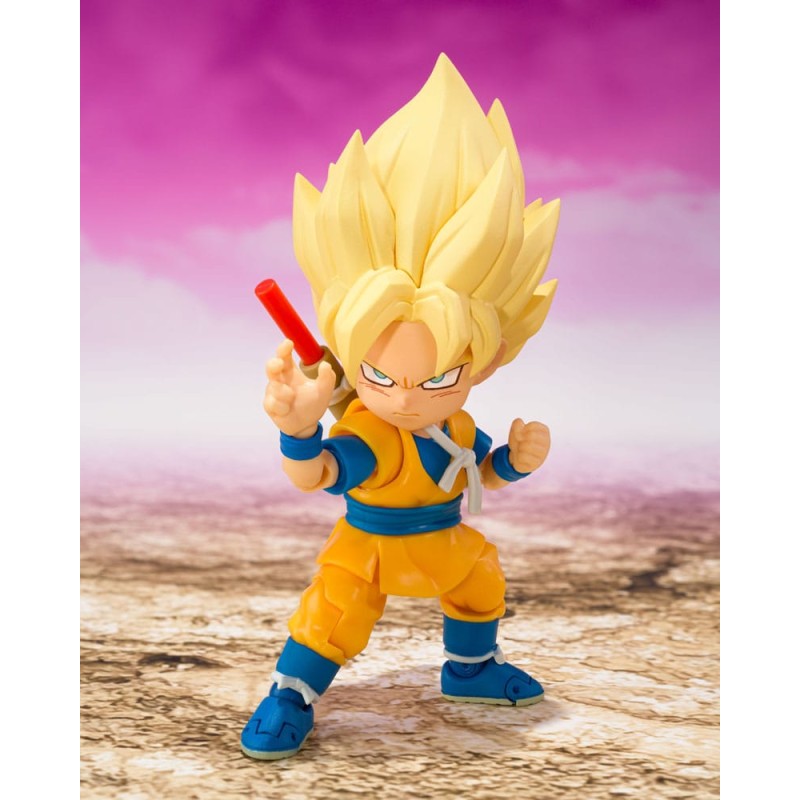 Dragon Ball figurine S.H.Figuarts Super Saiyan Son Goku (mini) Daima 8 cm       
