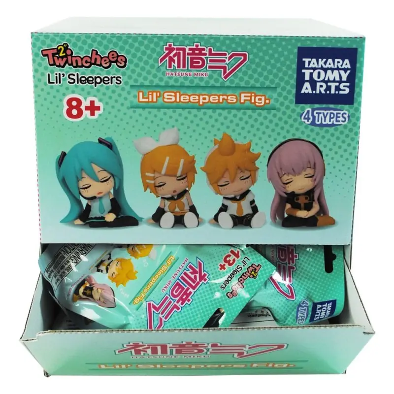 Hatsune Miku assortiment figurines Twinchees Lil' Sleepers 5 cm (24) | 0810059731349