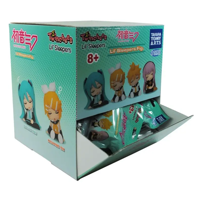 Hatsune Miku assortiment figurines Twinchees Lil' Sleepers 5 cm (24) | 0810059731349