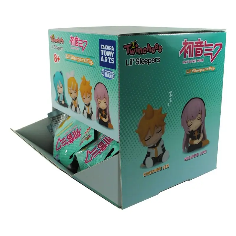 Hatsune Miku assortiment figurines Twinchees Lil' Sleepers 5 cm (24) | 0810059731349