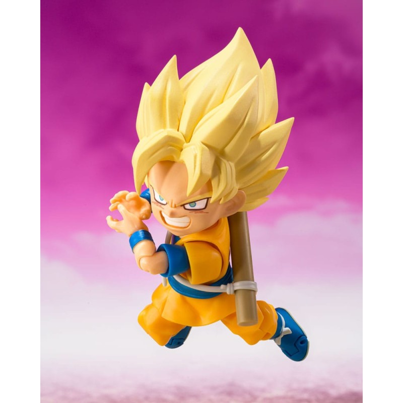 Dragon Ball figurine S.H.Figuarts Super Saiyan Son Goku (mini) Daima 8 cm       