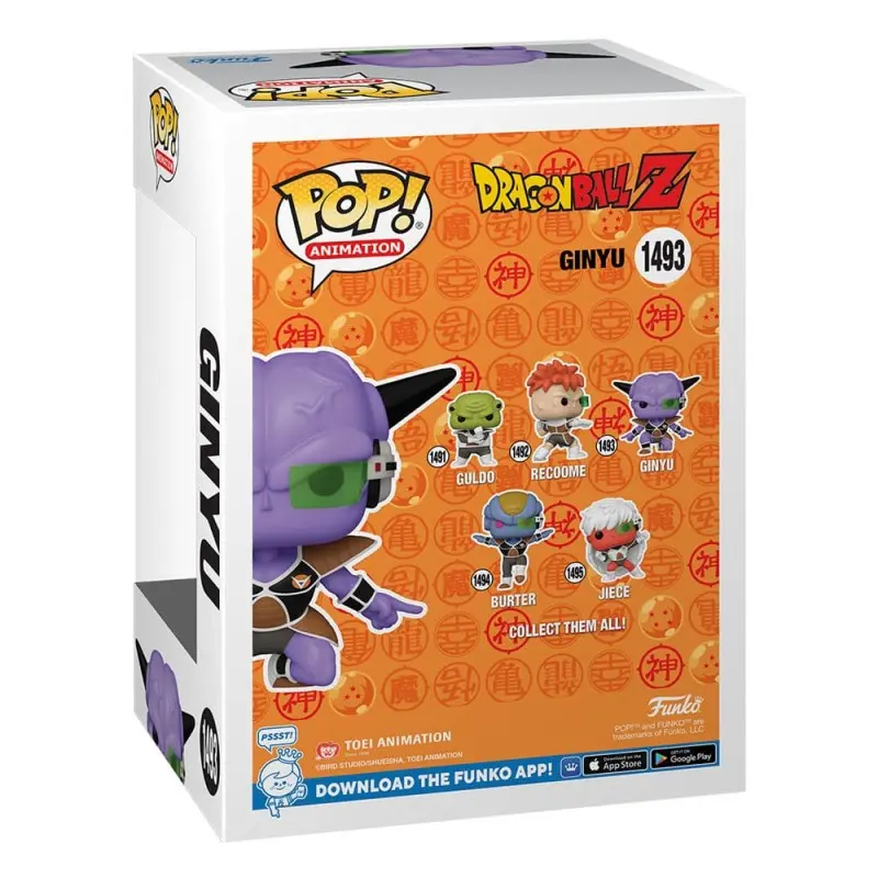 Dragon Ball Z POP! Animation Vinyl figurine Ginyu 9 cm | 0889698486699