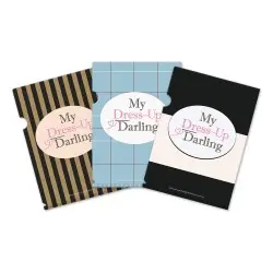 My Dress-Up Darling set 3 pochettes transparentes Ver. 01 | 8721126701139