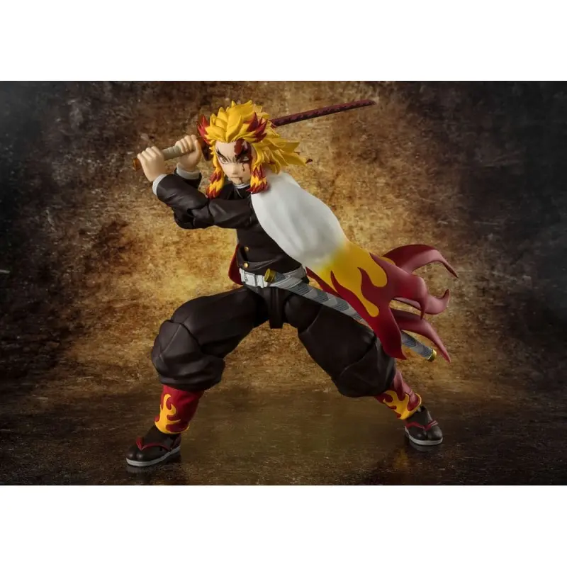 Demon Slayer: Kimetsu no Yaiba figurine S.H.Figuarts Kyojuro Rengoku 15 cm  | 4573102673596