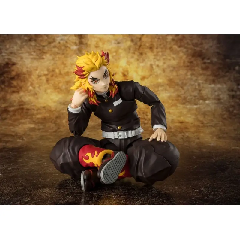 Demon Slayer: Kimetsu no Yaiba figurine S.H.Figuarts Kyojuro Rengoku 15 cm  | 4573102673596