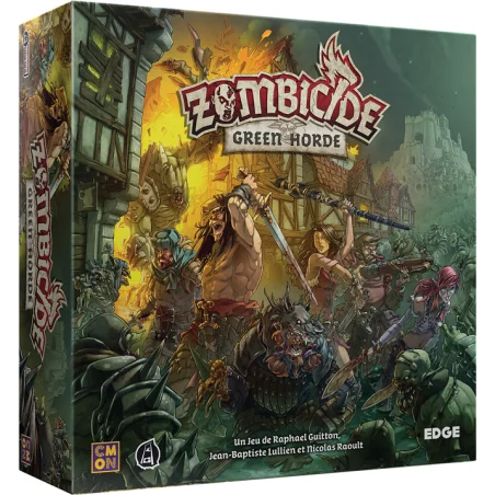 Spel: Zombicide Black Plague: Green Horde (Seizoen 2)
Uitgever: CMON / Edge
Engelse versie