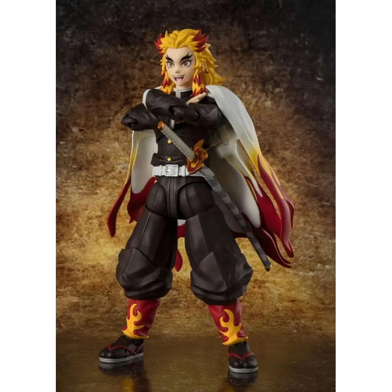 Demon Slayer: Kimetsu no Yaiba figurine S.H.Figuarts Kyojuro Rengoku 15 cm  | 4573102673596