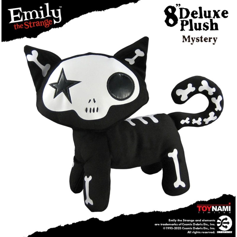 Emily the Strange  peluche Mystery 20 cm | 0819872013366