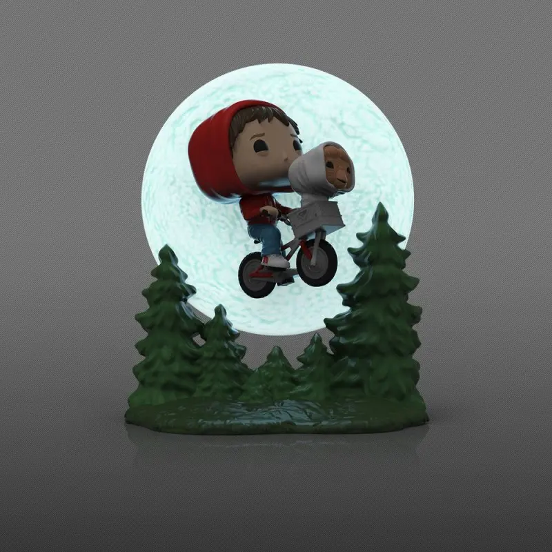 E.T. l´extra-terrestre POP! Moment Vinyl figurine Elliot and ET Flying (GITD) 9 cm | 0889698507691