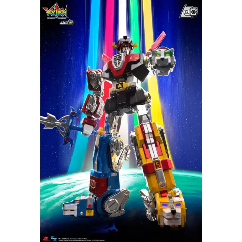 Voltron robot transformable 40th Anniversary Collector´s Edition 27 cm   | 0819872013601