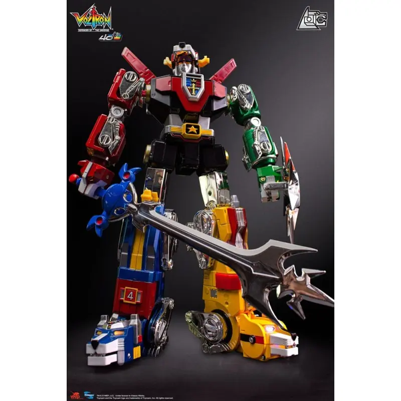 Voltron robot transformable 40th Anniversary Collector´s Edition 27 cm   | 0819872013601
