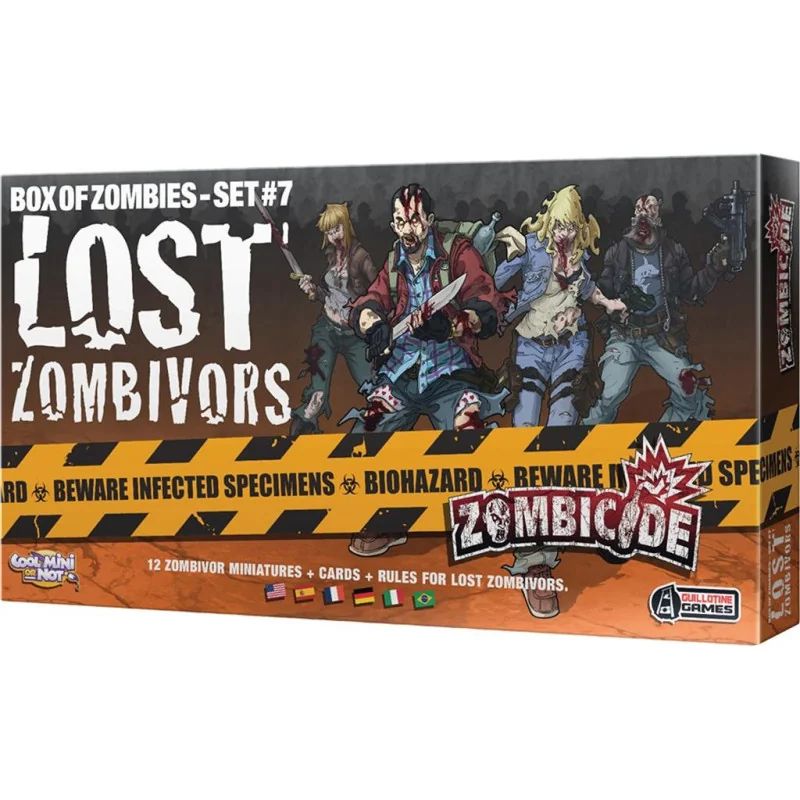 Game: Zombicide: Lost Zombivors
Publisher: CMON / Edge
English Version