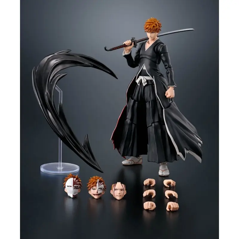 Bleach figurine S.H. Figuarts Ichigo Kurosaki Getsugatensho 16 cm    | 4573102673701