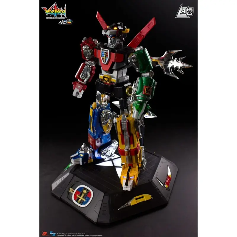 Voltron robot transformable 40th Anniversary Collector´s Edition 27 cm   | 0819872013601