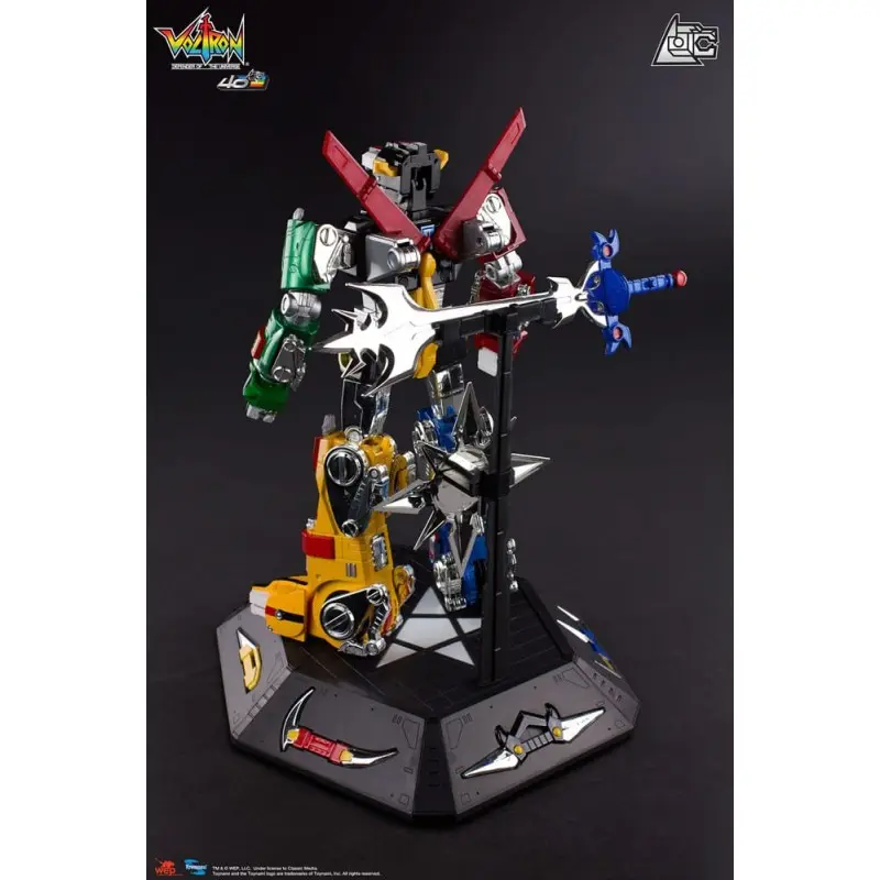 Voltron robot transformable 40th Anniversary Collector´s Edition 27 cm   | 0819872013601