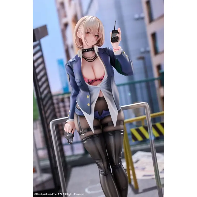 Original Illustration statuette PVC 1/6 Naughty Police Woman Illustration by CheLA77 27 cm  | 6974982160417