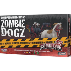 jeu : Zombicide : Zombie Dogz éditeur : CMON / Edge version française
