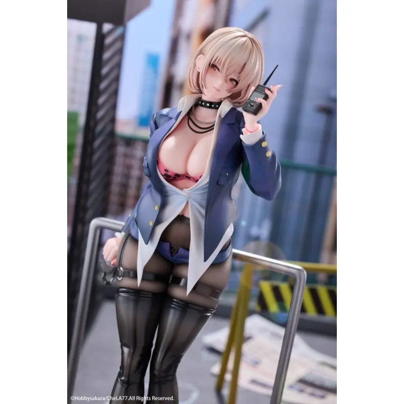 Original Illustration statuette PVC 1/6 Naughty Police Woman Illustration by CheLA77 27 cm  | 6974982160417