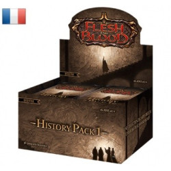 jcc / tcg : Flesh & Blood History Pack 1 Black Label Booster Display (36 Packs) - FR Legend Story Studios version française