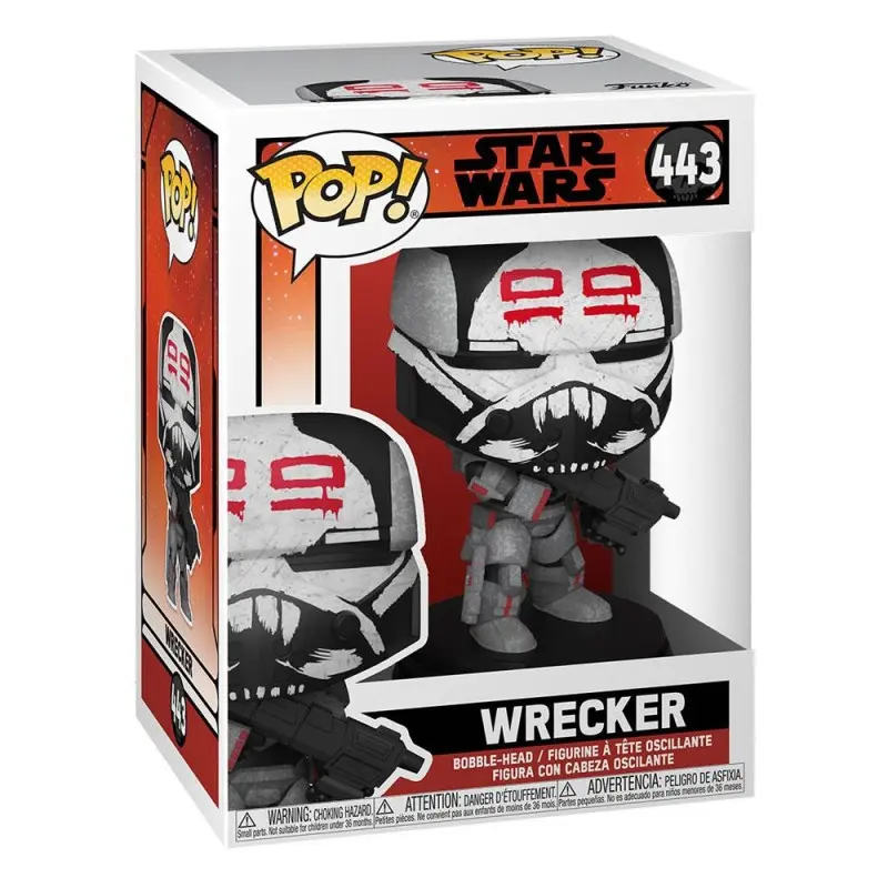 Star Wars: The Bad Batch POP! TV Vinyl Figurine Wrecker 9 cm | 0889698555012