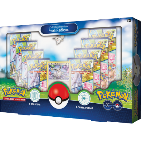 jcc / tcg : Pokémon Pokémon Go (EB10.5) - Coffret Collection Premium – Évoli Radieux FR Pokémon Company version française jcc / tcg : Pokémon Pokémon Go (EB10.5) - Coffret Collection Premium – Évoli Radieux FR Pokémon Company version française