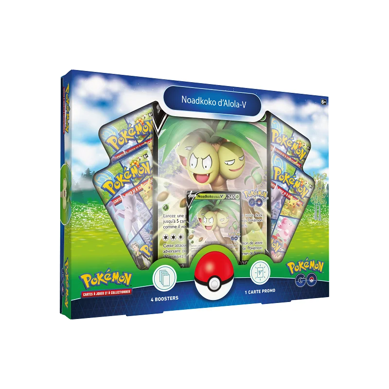 jcc / tcg : Pokémon
Pokémon Go (EB10.5) - Coffret Noadkoko d’Alola?V FR
éditeur : Pokémon Company 
version française