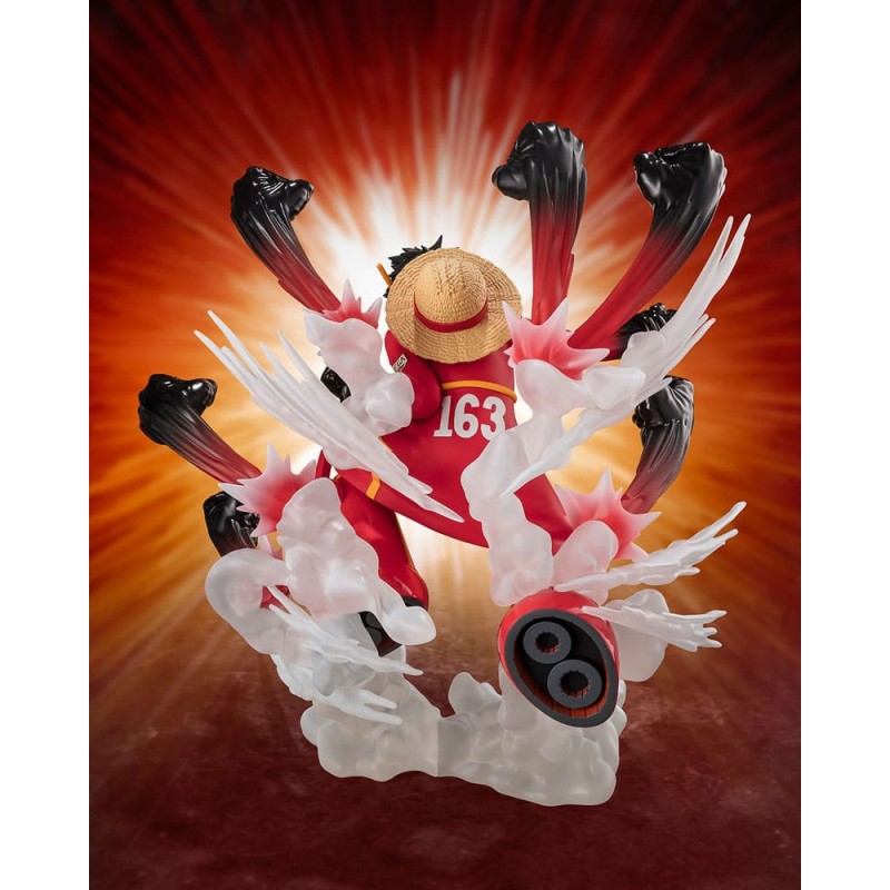 One Piece statuette PVC Figuarts ZERO Extra Battle Monkey D. Luffy -Gum Gum Hawk Gatling- 19 cm     
