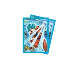 Dragon Ball Super - Protège Cartes Protège Cartes Goku Blue (65ct)