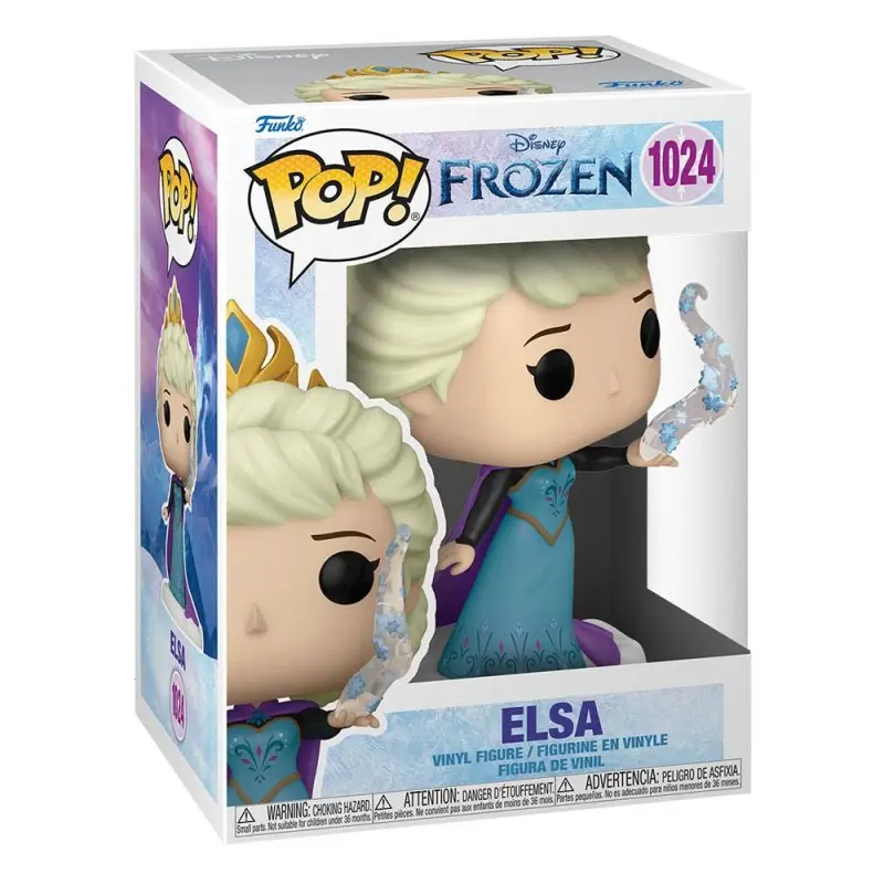 Disney: Ultimate Princess POP! Disney Vinyl figurine Elsa (La Reine des neiges) 9 cm | 0889698563505
