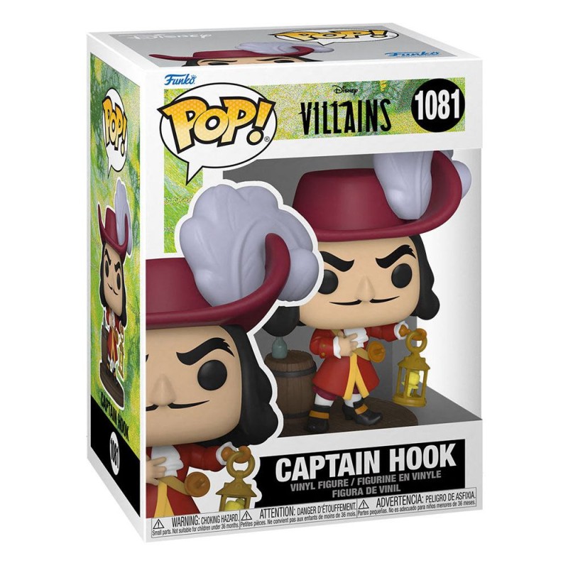 Disney: Villains POP! Disney Vinyl figurine Captain Hook 9 cm