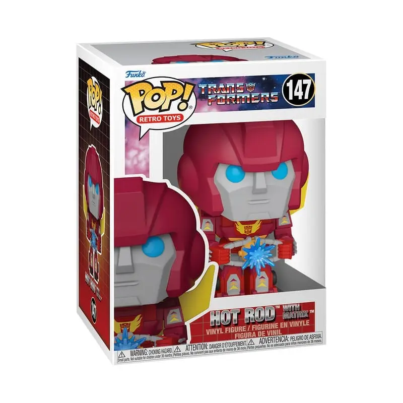 Transformers Retro Series POP! TV Vinyl figurine Hot Rod w/Matrix 9 cm | 0889698841207