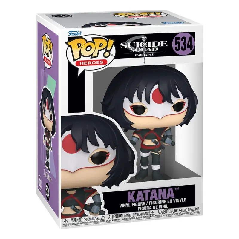 Suicide Squad Isekai POP! Animation Vinyl figurine Katana 9 cm | 0889698841344