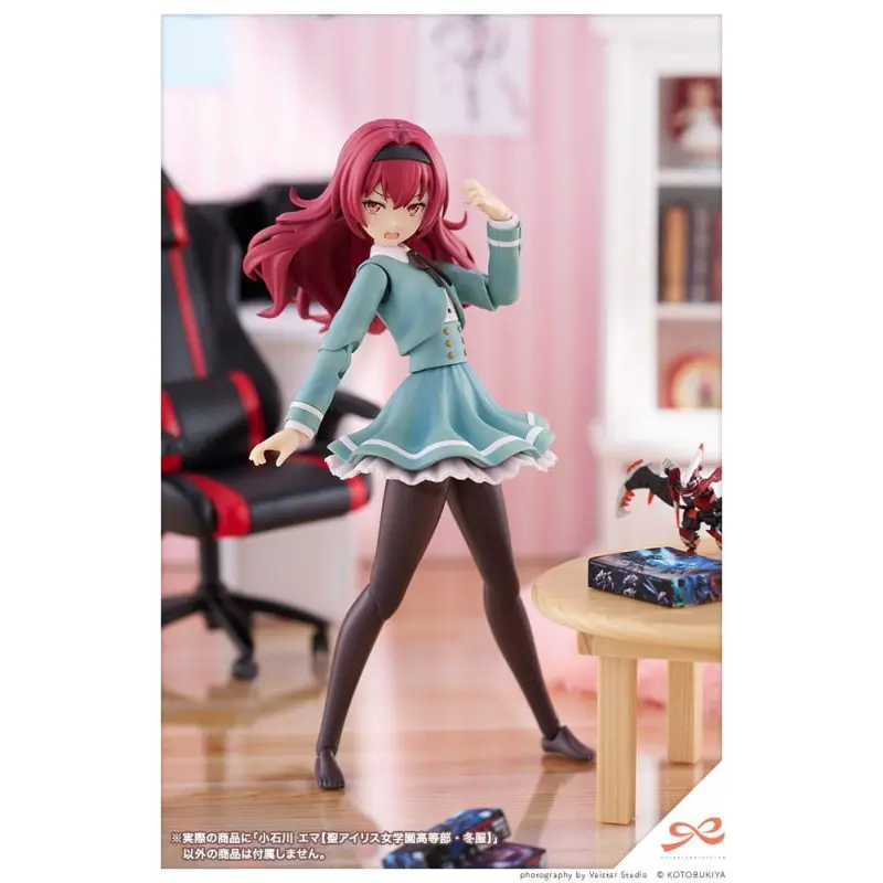 Sousai Shojo Teien figurine Plastic Model Kit 1/10 Emma Koishikawa (St. Iris Gakuen Girl´s High School Winter Clothes) 14 cm  | 4934054051519