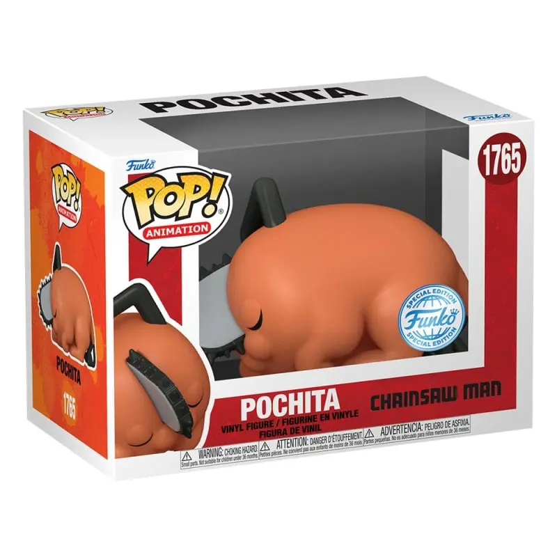 Chainsaw Man POP! Movies Vinyl figurine Sleeping Pochita Exclusive 9 cm | 0889698844123